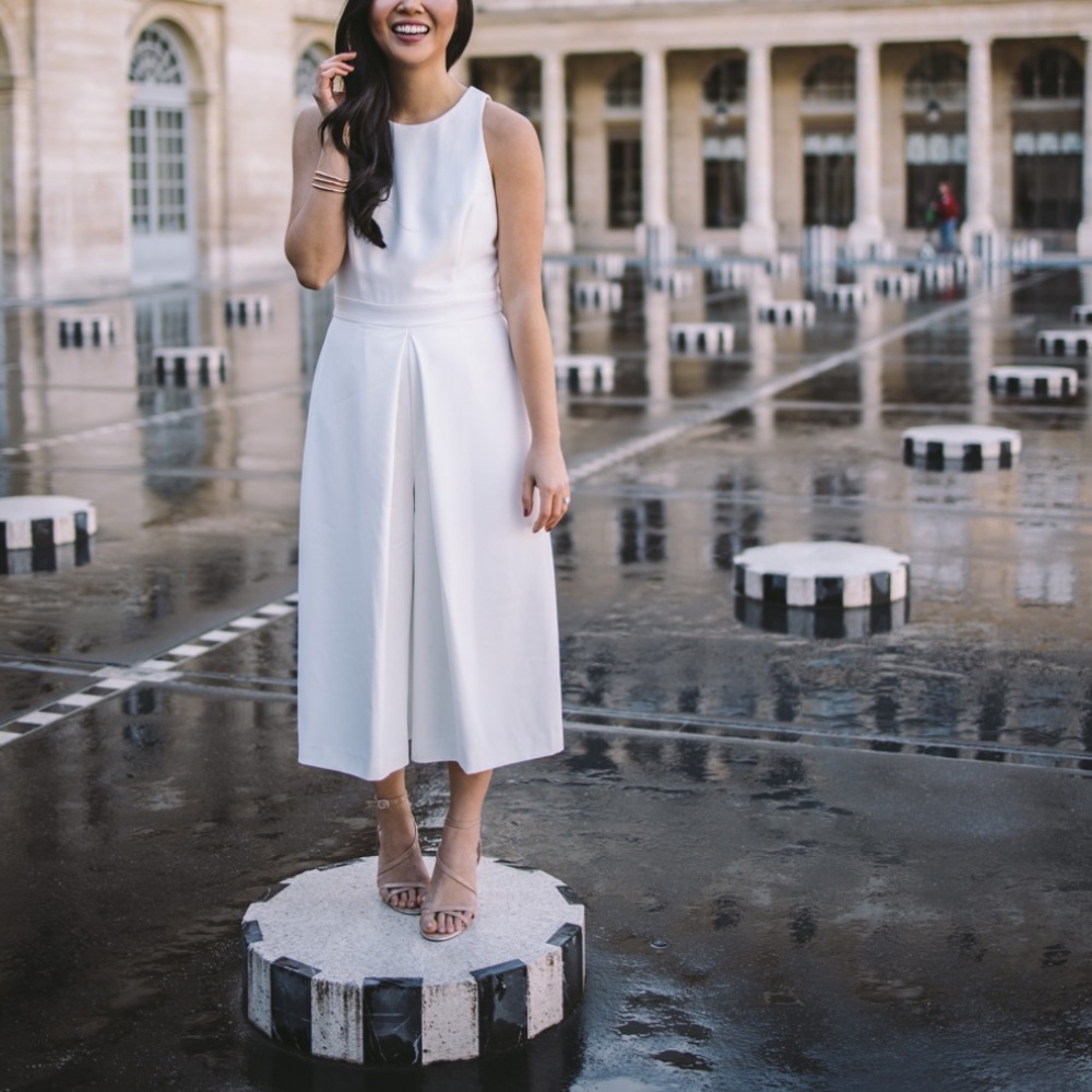 WHBM White Jumpsuit - Picture 5 of 5